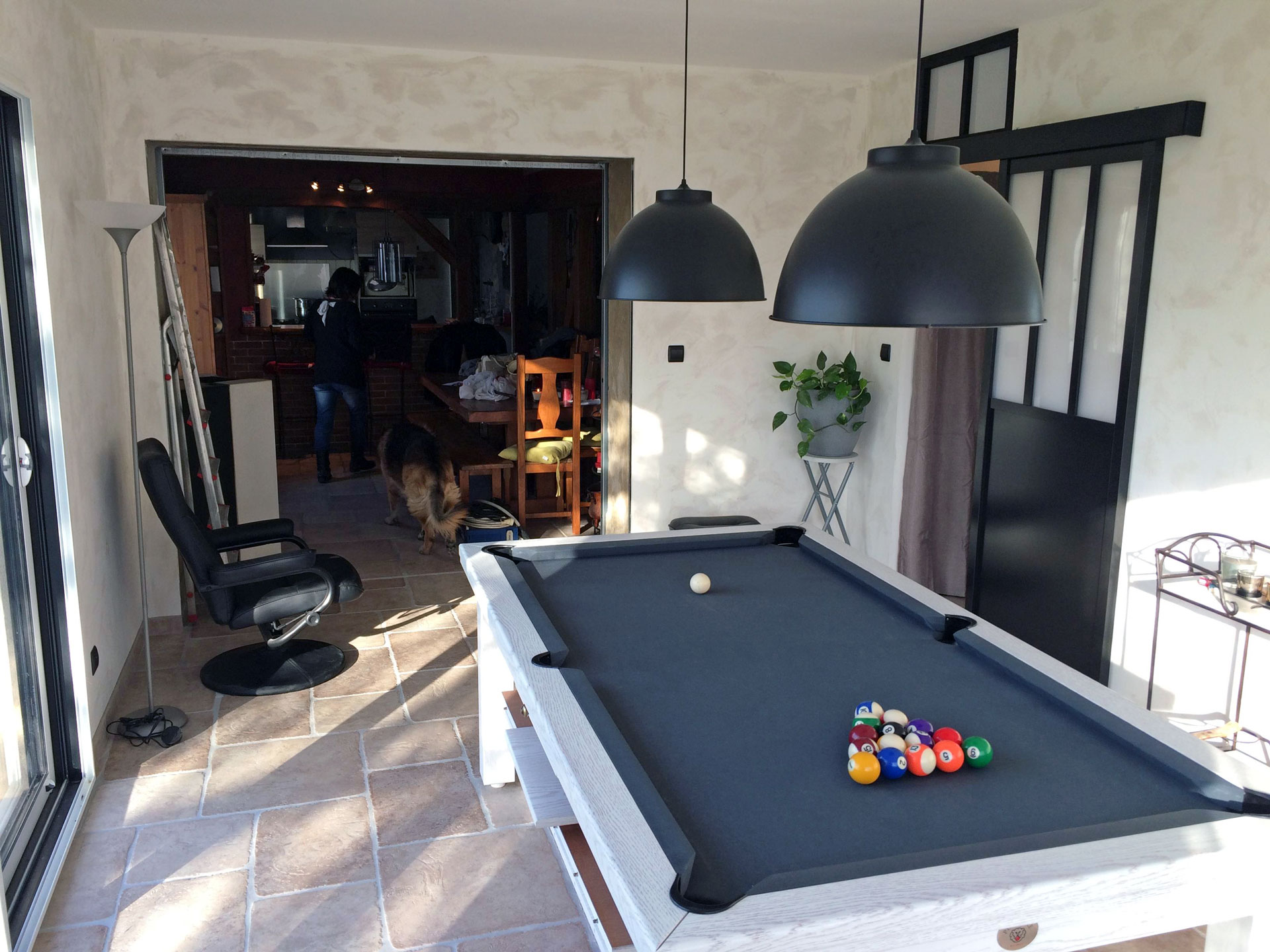 Aménagent extension de maison pour une salle de billard à Pressigny-les-Pins (45290)