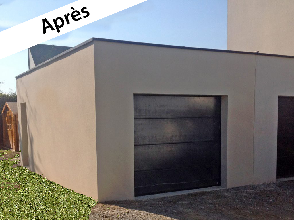 Extension de garage à Pont-Péan (35131)