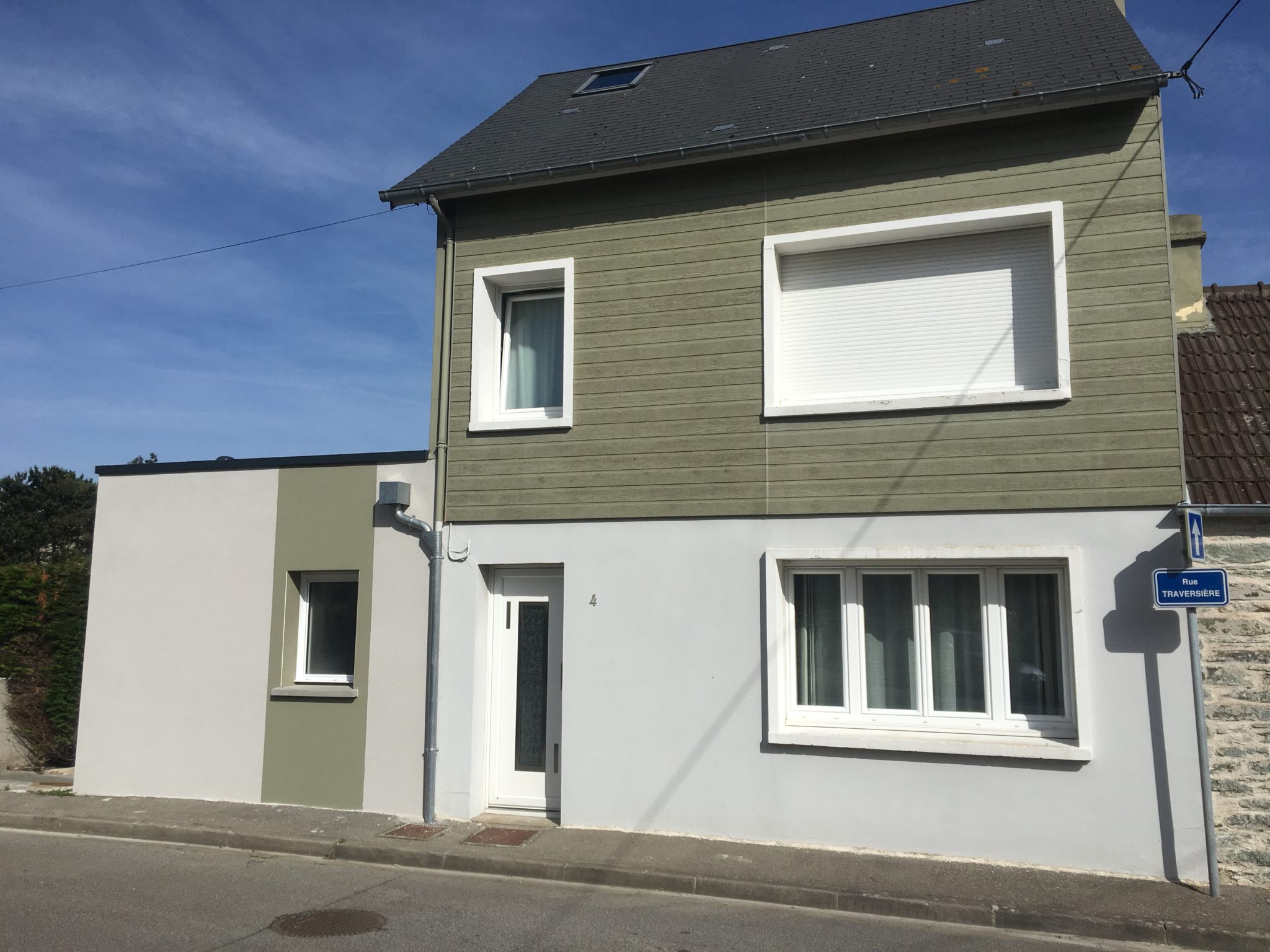 realisation agrandissement maison cybel extension cherbourg