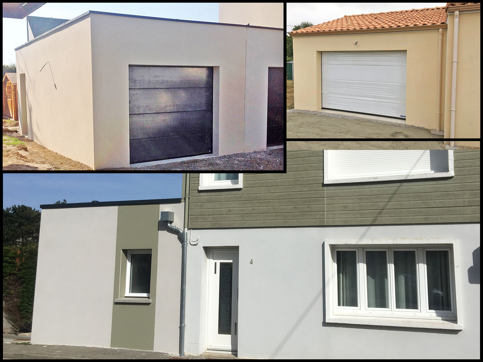 Réalisation d'agrandissements de maison et garage par Cybel Extension