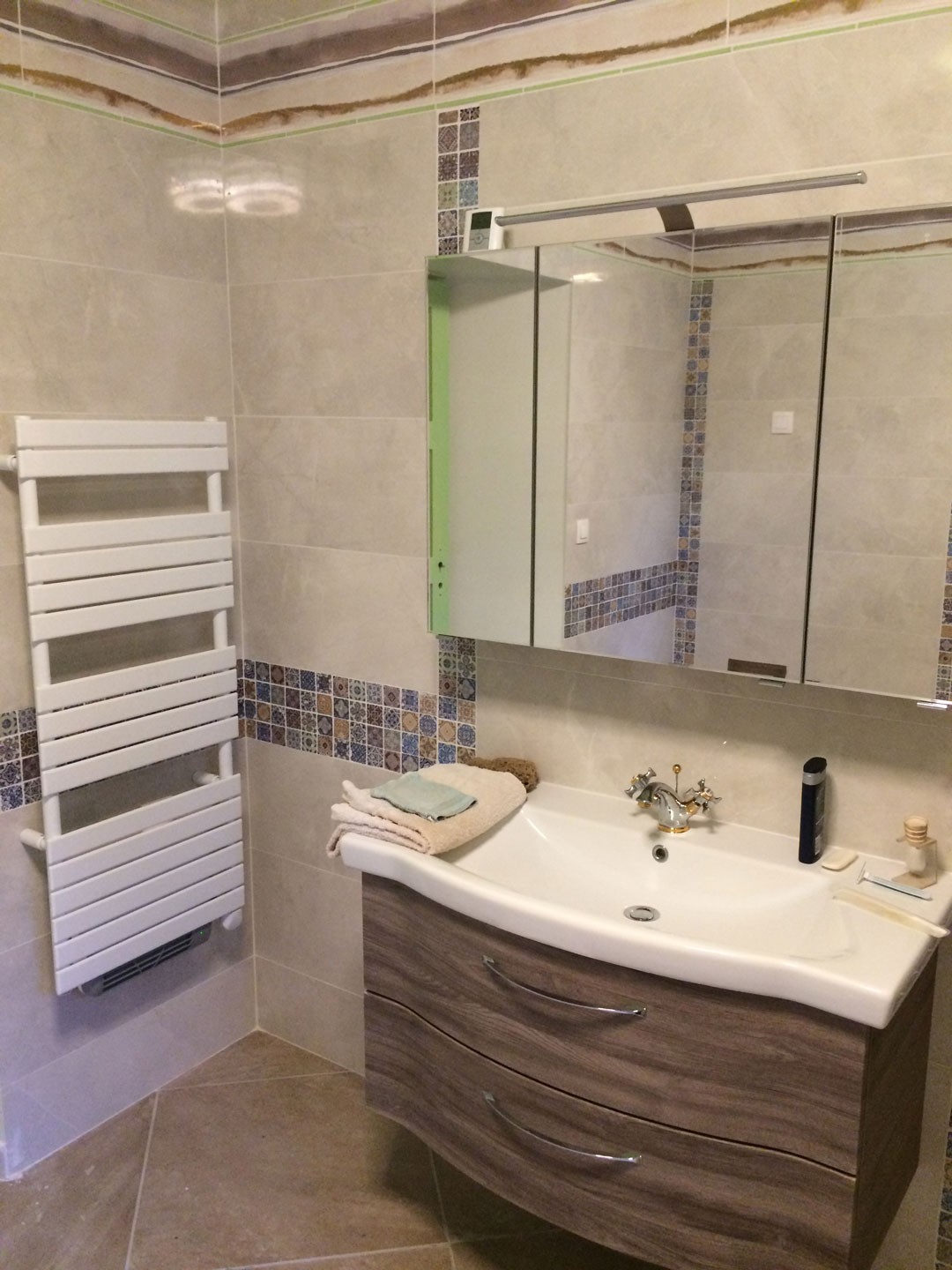 salle de bain extension maison 45200