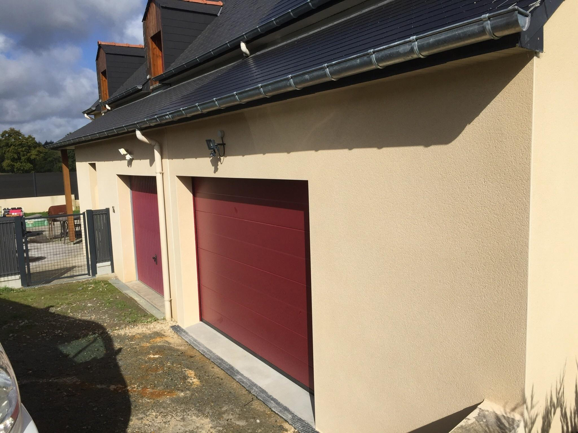 extension garage traditionnel champeaux 35500