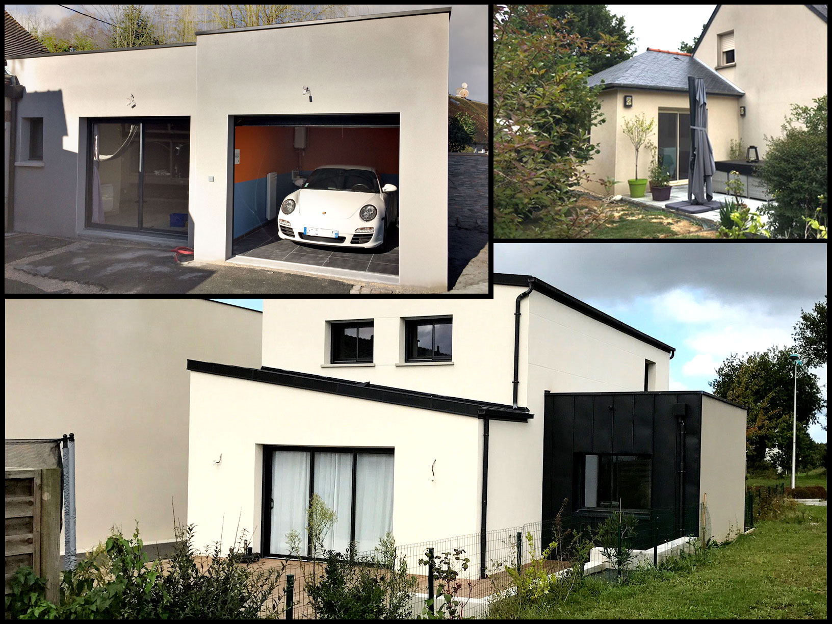 Réalisations extensions maison garage Cybel Extension 10-2018