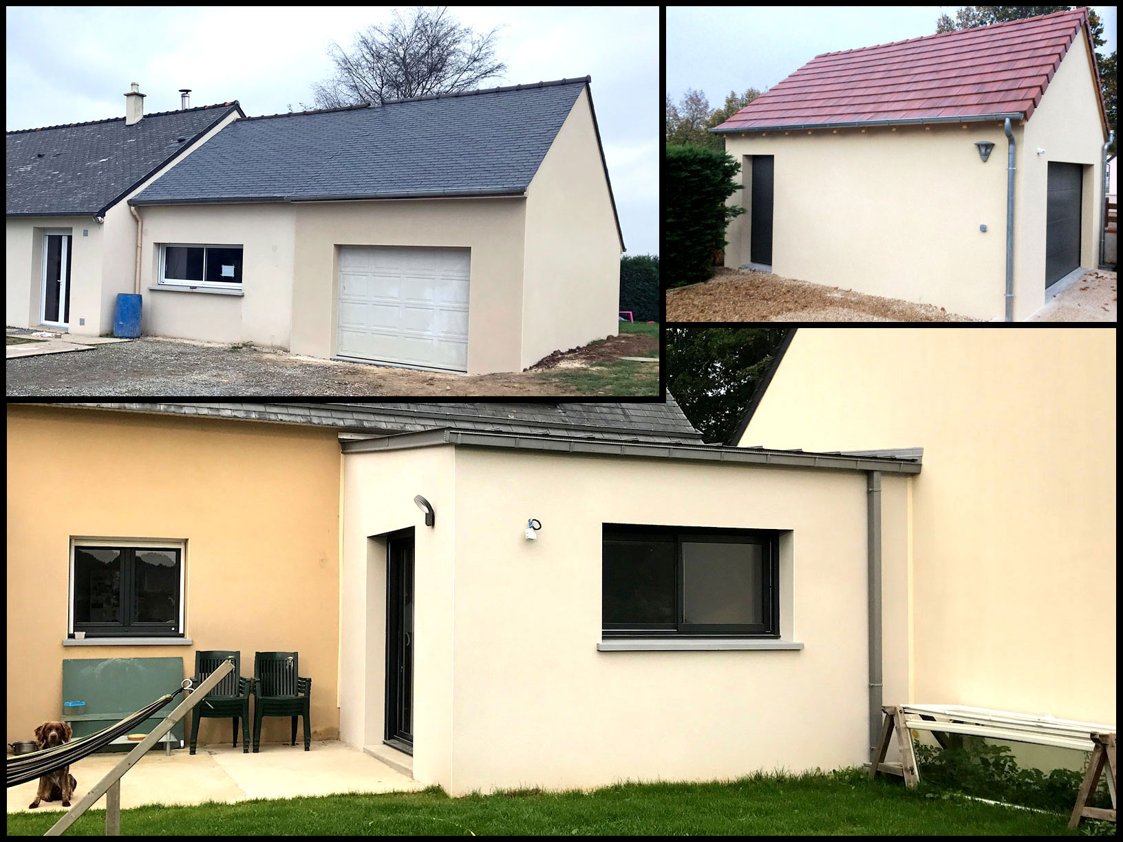 realisation agrandissement maison Cybel Extension