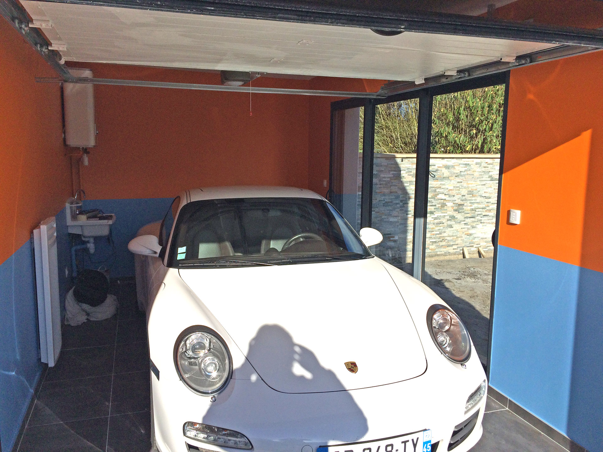 extension garage porsche 45700