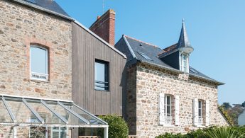 Extension maison ossature bois Saint-Malo 35400