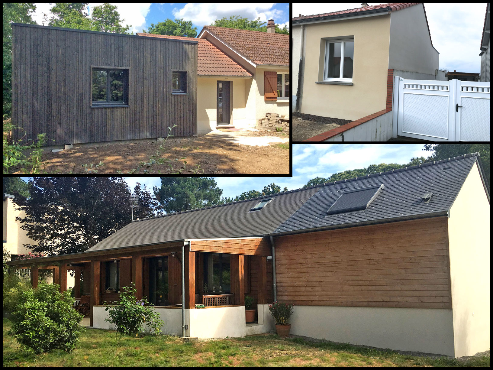 realisation agrandissement maison Cybel Extension