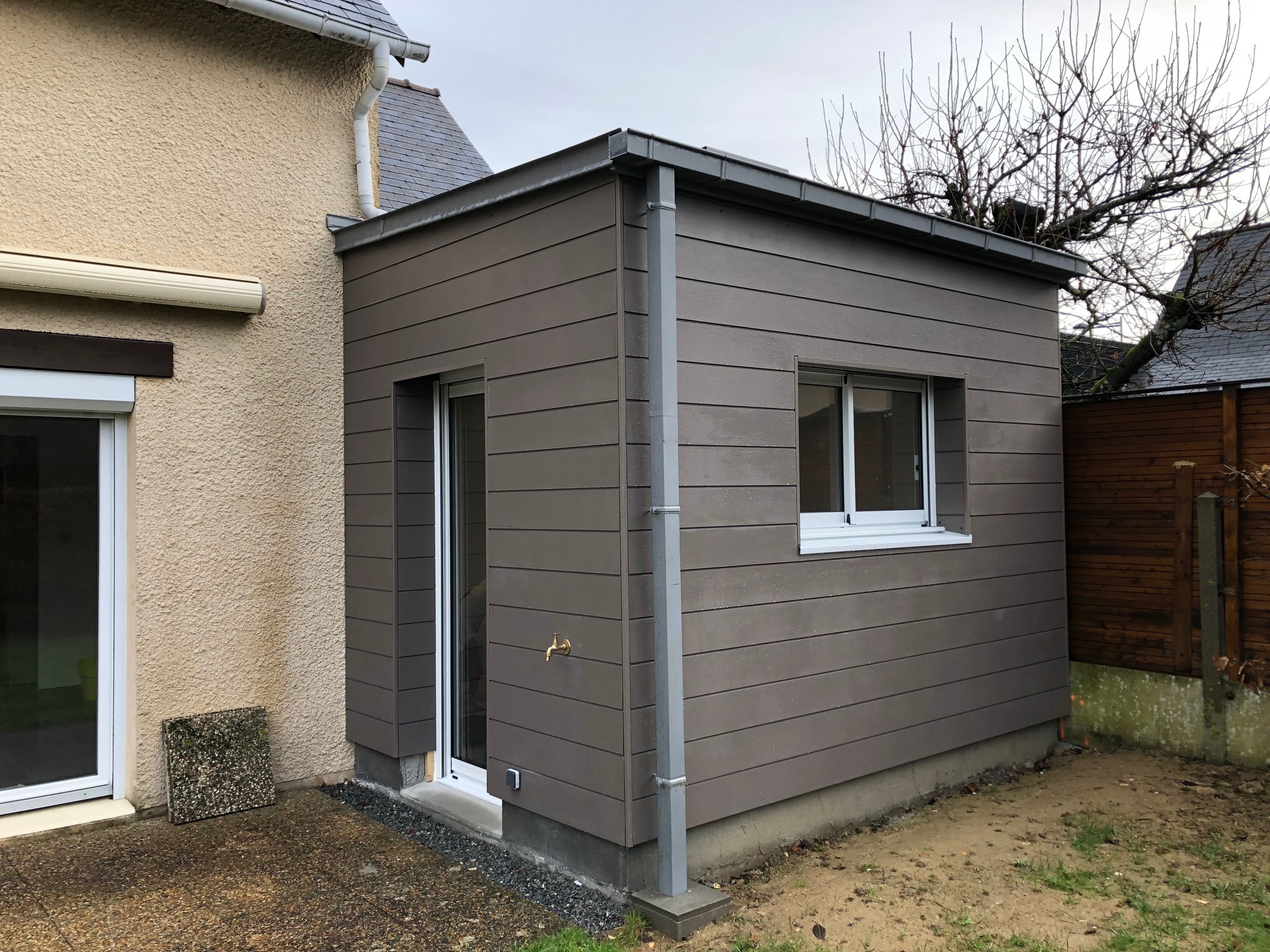 Une nouvelle cuisine dans l'extension de maison