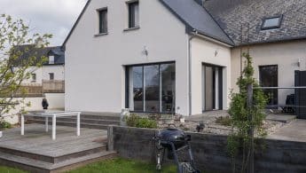 Une extension de maison traditionnelle à Saint-Malo