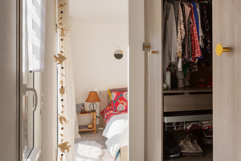 Le dressing au sein de la chambre parentale