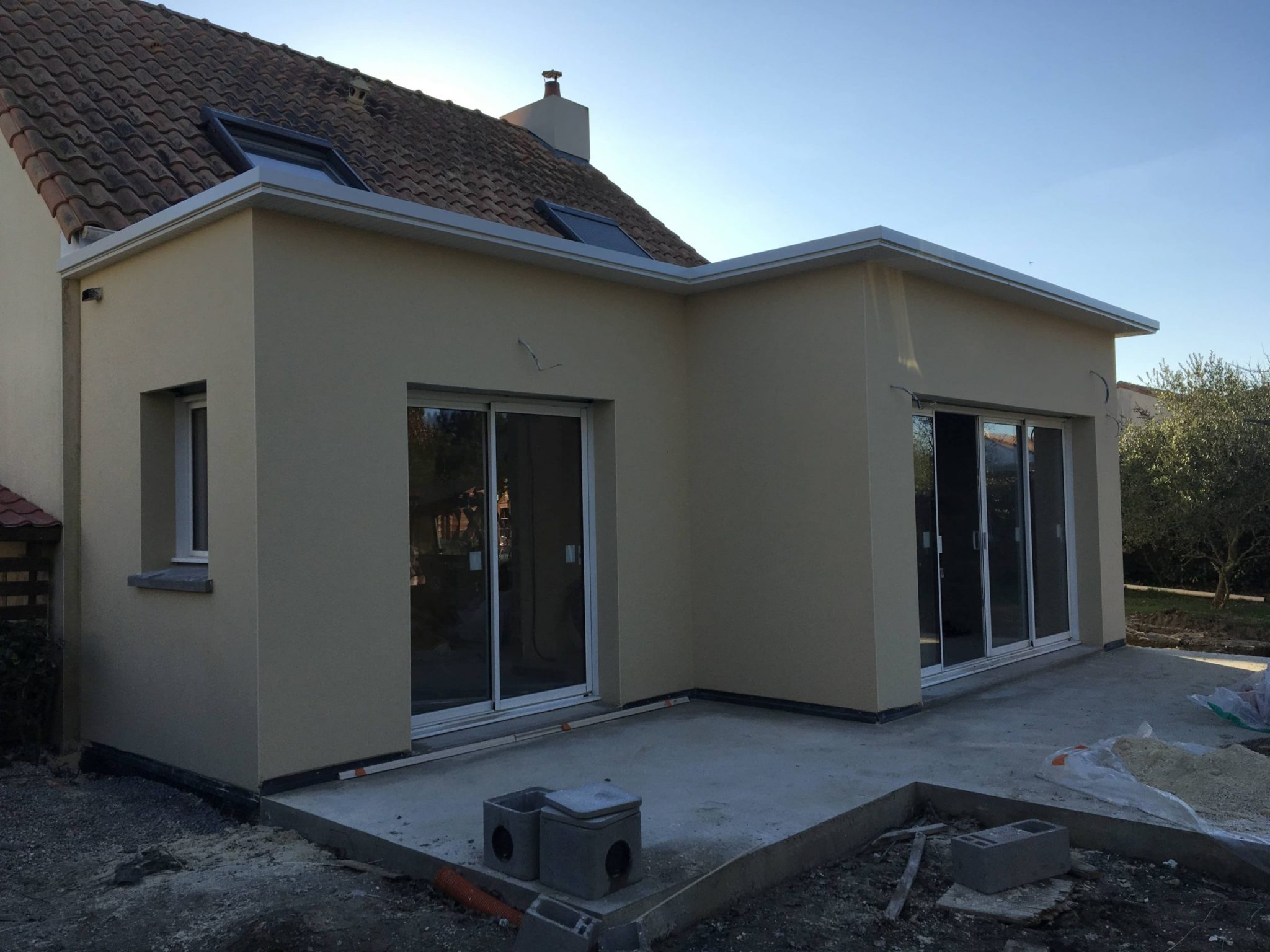 L'extension en cours de réalisation à La Baule-Escoublac (44500)