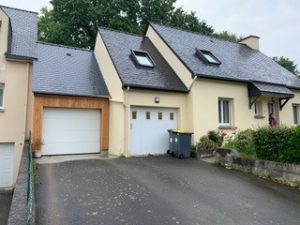 Un garage accolé en ossature bois