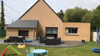 agrandissement maison pleslin-trivagou 22490