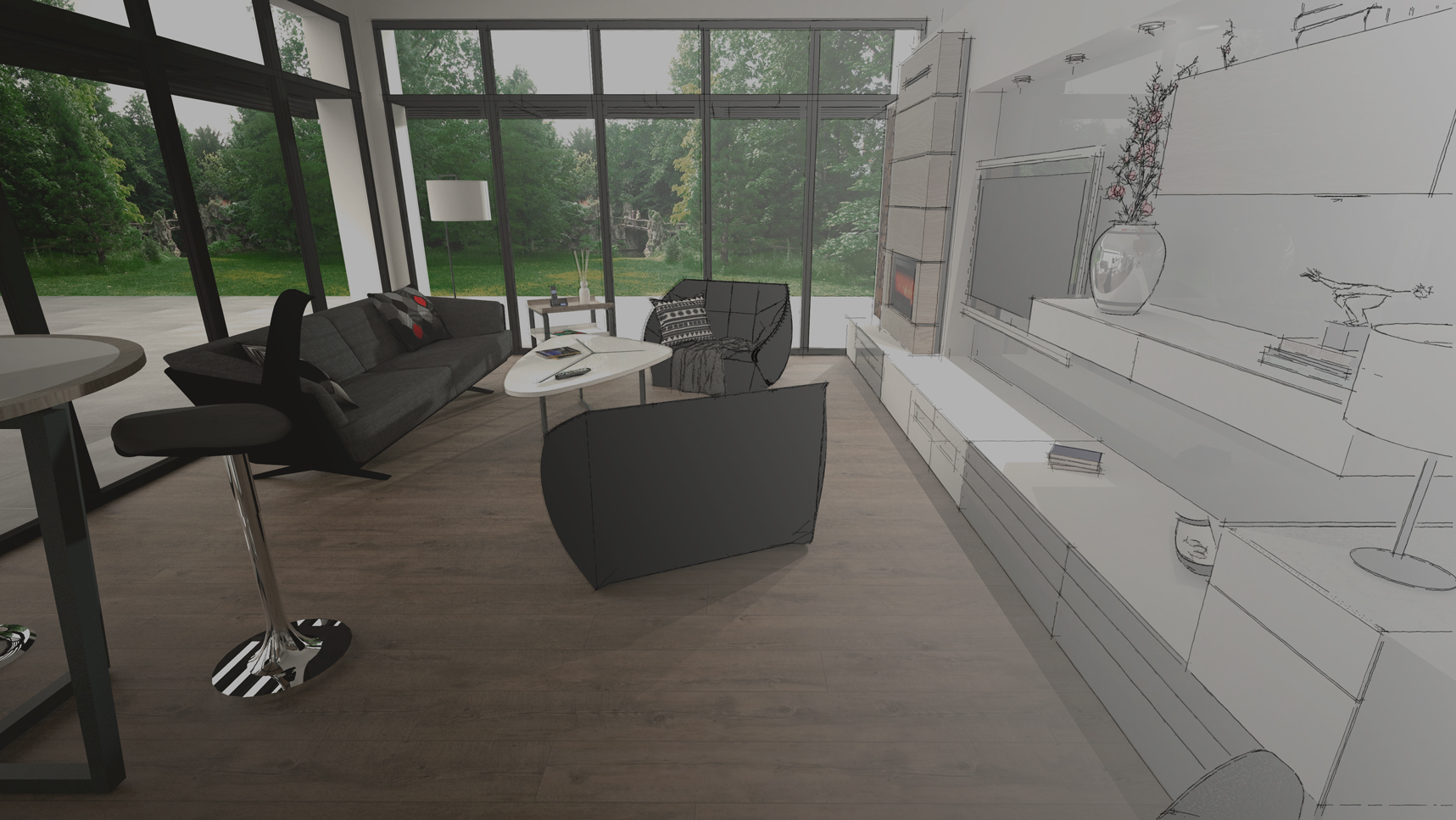 Rêvez le futur aménagement de votre extension de maison