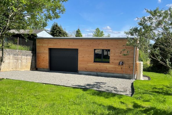 Une extension de garage by Cybel Extension