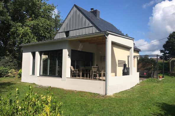 Extension de maison terrasse Saint Solen 22100