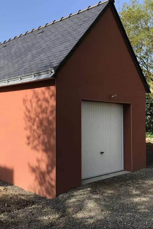 Extension pour un garage fermé