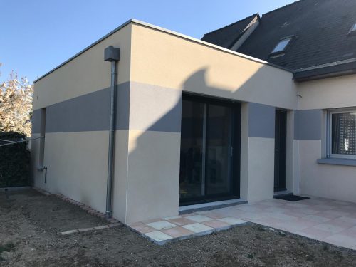 Extension maison Rennes après travaux