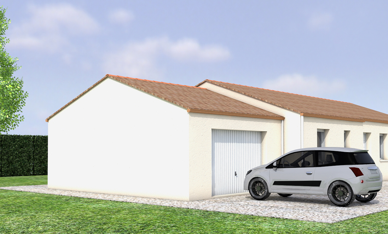 Construire une extension de garage accolé - Cybel Extension