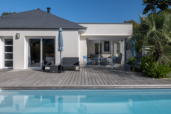 Un agrandissement de maison à Vannes sur le pignon