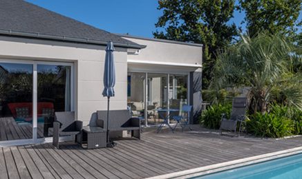 Extension de maison contemporaine