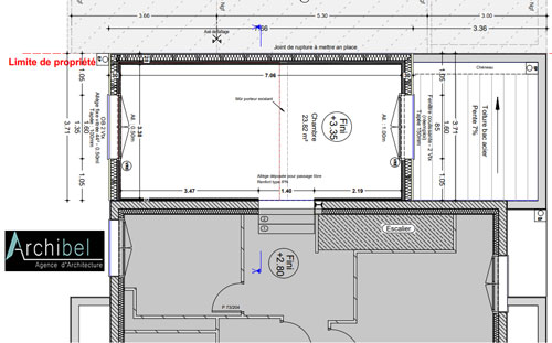 Aménagement au-dessus du garage