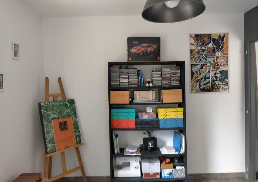 La décoration dans le bureau