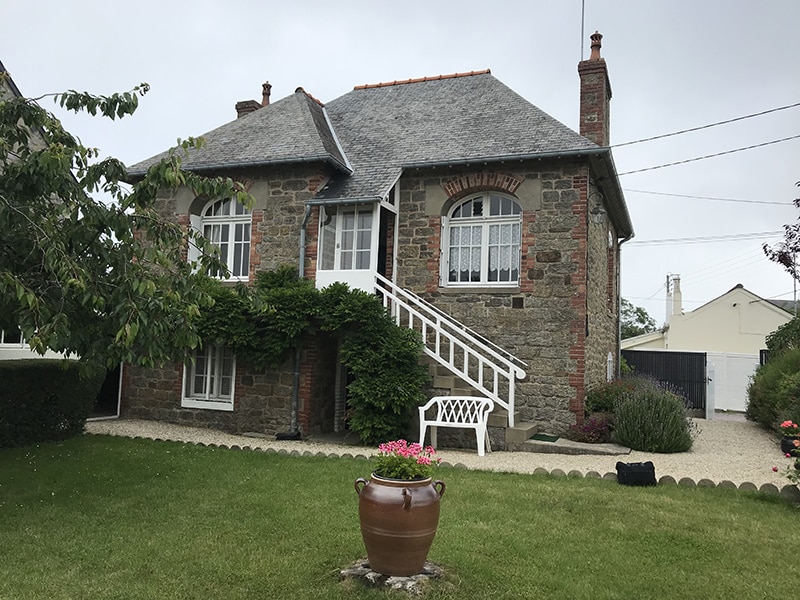 Une maison Dinardaise des années 1950.