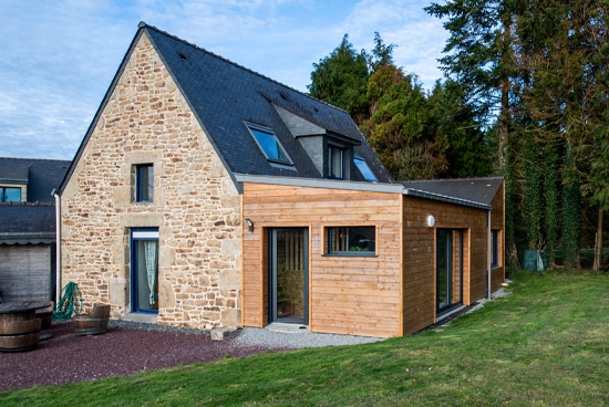 Une extension de maison Morbihan