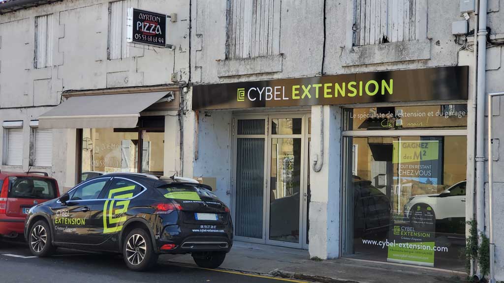 L'agence Cybel Extension Bergerac-Sarlat.