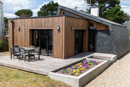 Une extension de maison d'architecte