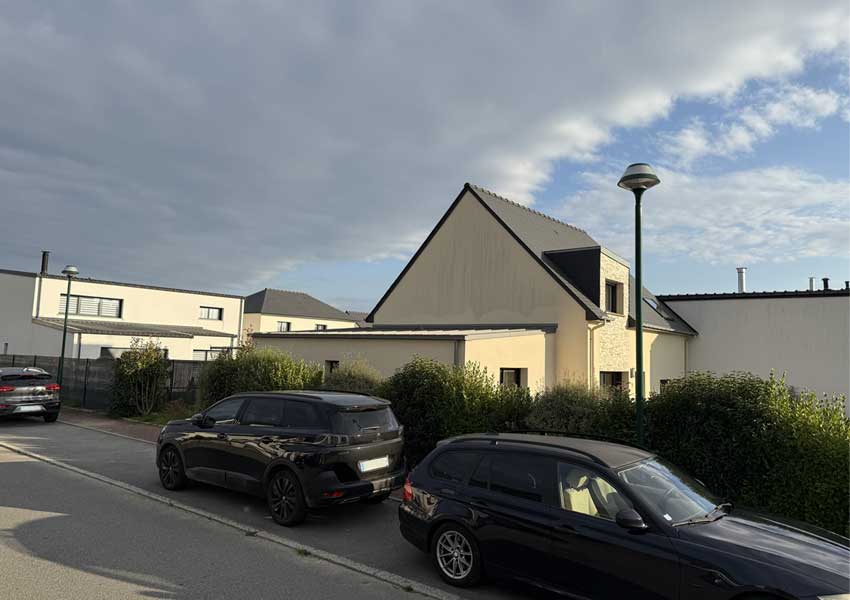 L'extension depuis l'espace public.