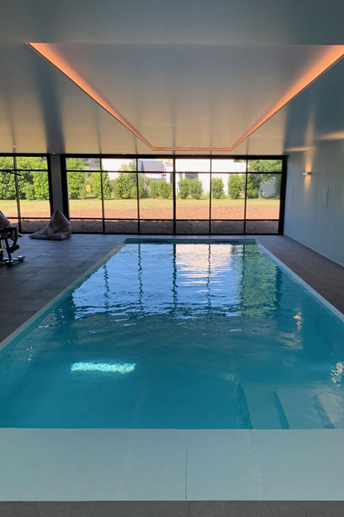 Un agrandissement de maison pour accueillir une piscine