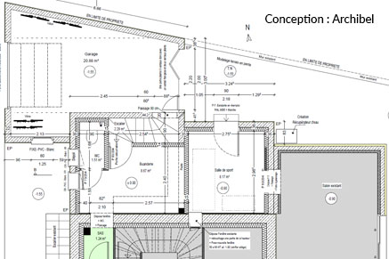 Une salle de sport de 8m² dans l'extension de maison