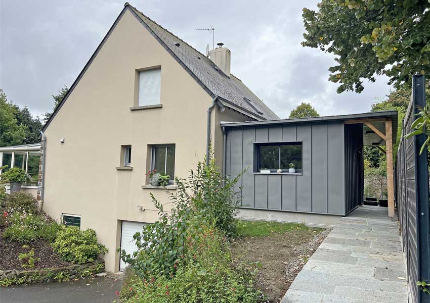 Une extension moderne de 20 m²