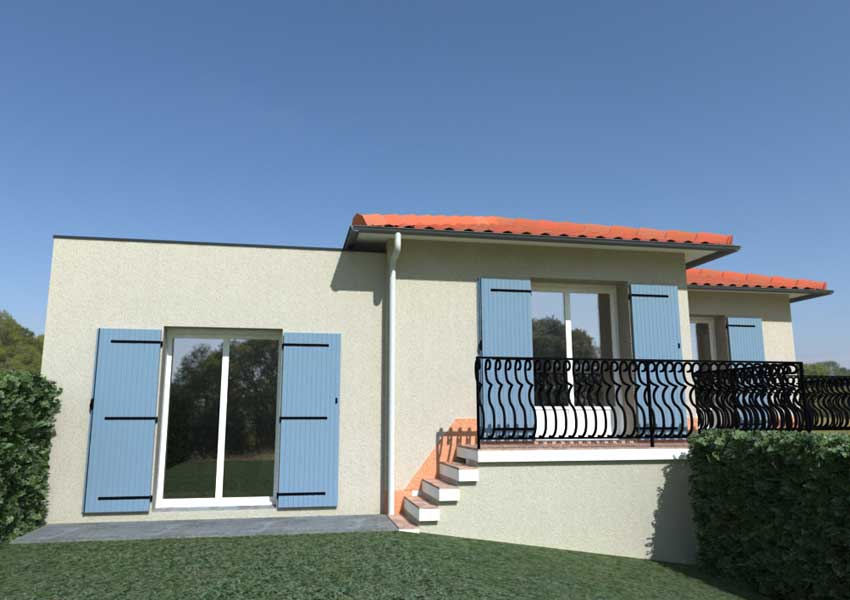 L'extension dépendance accolée à la maison