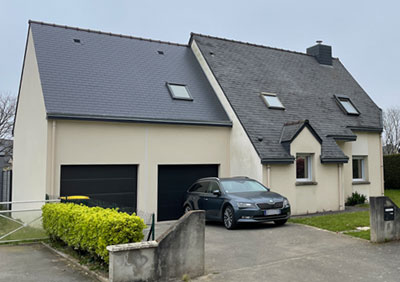 Extension du garage pour un atelier