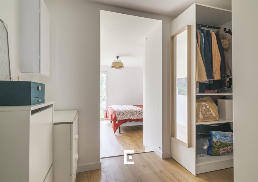Une suite parentale dans l'extension de maison