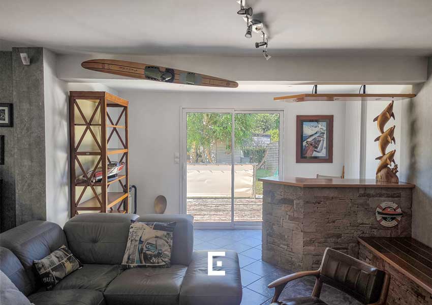 Un espace supplémentaire dans le salon