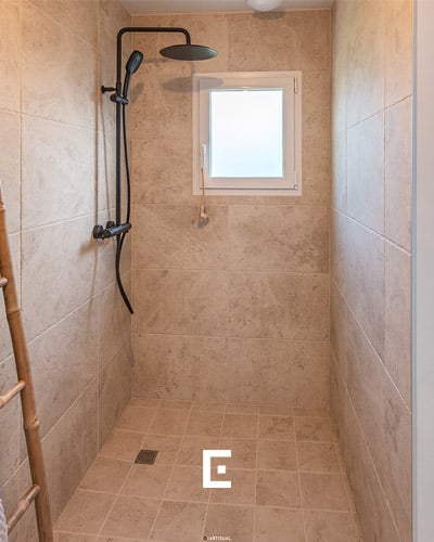 L'extension de salle de bain