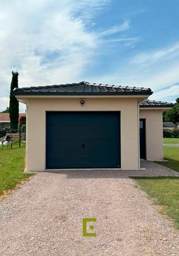 Un agrandissement de garage à plusieurs pentes