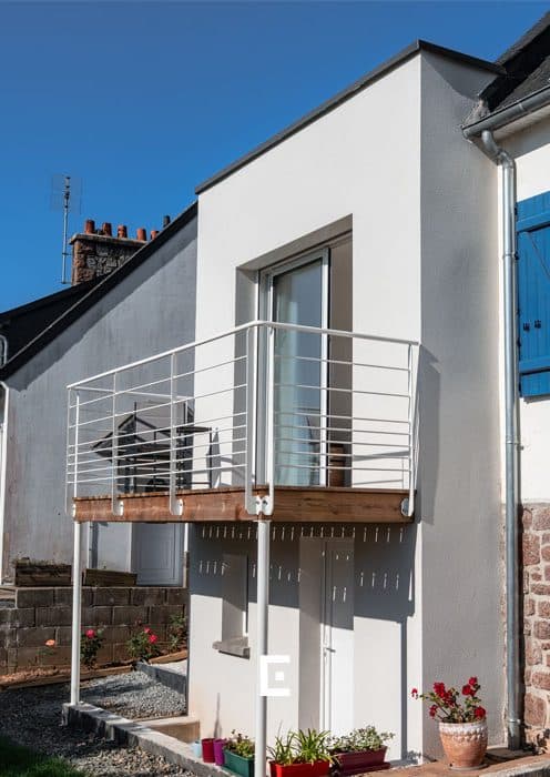 Prix extension maison à toit plat